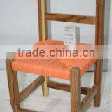Vintage Wooden Seat Stool for Children thumbnail-1