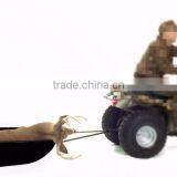 Plastic Utility Snow Sled Pulled by ATV thumbnail-1