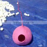 Amazon Hot Sale Eco- Friendly Wool Felt Cat Cave Bed With Catnip thumbnail-2