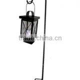 Metal Lantern With Solar LED Candle of Decoration thumbnail-1