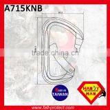 25KN Bent Gate Mountaineer Climbing Aluminum Carabiner For Rescue thumbnail-2