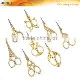 Different Kinds Thread Sewing Scissors Gold Scissors