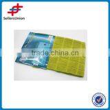 Hot Sale House Cleaning Green Grid Shaped Multifunctional Towel