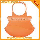 2013 Flexible Silicone Rubber Baby Bib thumbnail-1