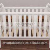 Popular Hot Sell New Zealand Pine Solid Wood Luxury Baby Bed Baby Crib thumbnail-3