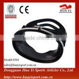 Single Lenses Full Black With Transparent Lens Diving Mask thumbnail-1
