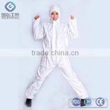 Disposable Microporous Coverall Protective Clothing,Disposable Non Woven Chemical Coverall for Work thumbnail-3