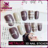 New Air Metallic Nail Art Sticker thumbnail-2