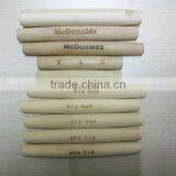 Korea Style Natural Wood Stick Toys With Laser and Buttons thumbnail-1