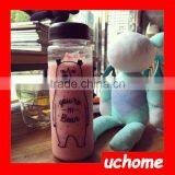 UCHOME Stocked Custom Water Bottle, 500ml Cheap Plastic Water Bottle thumbnail-5