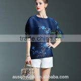Hot Sell Summer Women New Design Fashion Tops Made in China thumbnail-1