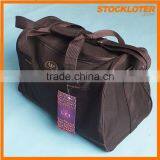Cheap 100% Polyester Bag Stock Travelling Bags Stocklots,150613b