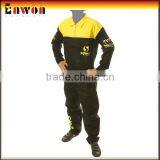 Wholesale Mens Denim Racing Overalls With Printing Logo