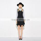 Ladies Dress Women Casual Dresses With Removable Butterfly Tie Pictures Fashion Dress thumbnail-2