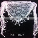 Fashion Popular White Floral Lace Hot Scarf thumbnail-1