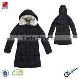 Women's Thickened Winter Coat Slim Md-Long Down Feather Jacket thumbnail-1