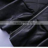 Ladies High Collar Quilting Jacket With PU Skirt thumbnail-4