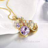 Wholesale Fashion Selling Diamond Pendant Necklace thumbnail-3