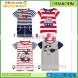 Baby Jumpsuit Print Cartoon Animal Summer Short Sleeve Romper Set thumbnail-1