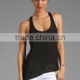 Ladies Jersey Black Tanks thumbnail-1