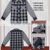 2016 New Fashionable 100% Cotton Checked Kids Shirts thumbnail-1