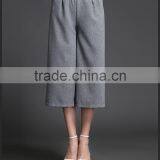 Casual Fashion Linen Straight Loose Pants for Woman thumbnail-4