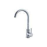 Contemporary Single Handle Kitchen Sink Water Faucet / Hot Cold Water Kitchen Tap