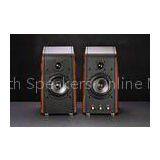 Wooden Box 2.0 Channel Computer Multimedia Speakers , Classic High End Multimedia Loudspeaker