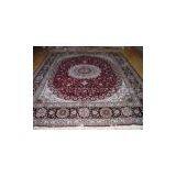 300Line Handmade Silk Rug thumbnail-3