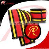 Custom Design Heavy Weight Lifting Elastic Knee Wraps / RC- Fitness Power Lifting Knee Wraps - Pair thumbnail-1