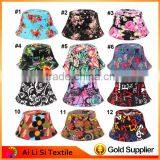 Sublimation Bucket Hats And Caps Color Of The Bucket Cap Reversible Bucket Hats Wholesale thumbnail-2