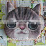 Fashion Cute Cat Face Round Coin Wallets thumbnail-2