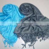 High Quality Viscose Blended Scarf Shawl Pashmina in Jacquard