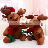 New Plush Toys Christmas Reindeer Stuffed Toys With Scarf thumbnail-5