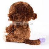 Wholesales Baby Plush Stuff Toys Big Eyes 10 Inch Monkey Animal Toys thumbnail-5