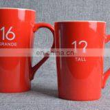 Customs Printing White Plain Ceramic Mug thumbnail-5