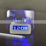 Desk Snooze Alarm Clock With LED Backlight thumbnail-4