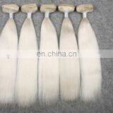 Shandong Yotchoi Hair White Light Blond Colour Remy Hot Hair Extensions For White Women thumbnail-4