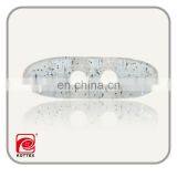 2 Holes Transparent Color Resin Garment Toggle Could With The Leather thumbnail-1