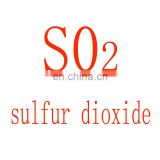 High purity 99.999% liquid SO2 gas sulfur dioxide