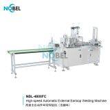 NBL-4800FC High Speed Fully-auto External Earloop Welding Machine Incl Earloop Folding Face Mask Machine Manufacturer thumbnail-2