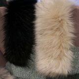 Clothes Fur Collar Artificial Fur Fox Fur Raccoon Dog Fur Down Coat Coat Fur Collar Cap Strip thumbnail-2