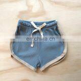 Wholesale Factory Direct Onesie New Summer Baby Boys Girls Ribbed Shorts thumbnail-5