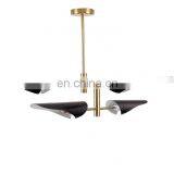 Italian Style High Quality Metal Led Modern Chandelier Pendant Lights for Livingroom thumbnail-4