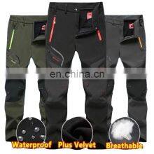 Factory Customized New Male Outdoor Waterproof Hiking Pants Camping Rock Climbing Fishing Ski Windproof Overalls thumbnail-1