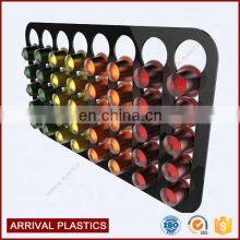 Black Color Wall Mount Acrylic Nespresso Capsule Holder thumbnail-4