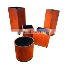 Planter /outer Garden Thick High Strength Corten Steel 2MM Used with Flower
