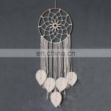 Ручная работа оптовая. Лунные ловушки снов с ракушками. Украшения для стен дома, украшения для интерьера дома и авто. thumbnail-5