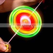 Flash Pull Line Led Flywheel Hot Fire Wheel Glow Flywheel Whistle Creative Classic Toys for Children Gift thumbnail-4