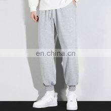 High Quality Casual Pants Wholesale Blank Streetwear Stacked Cotton Joggers Custom Logo Men Jogger Sweatpants Unisex thumbnail-1